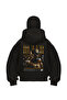 Snow Masked Ninja Ruler Art Unisex Sweatshirt Cardigan 3 Thread Ş Fleece-Lined Thick Fleece