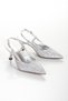 Women's 5 cm Style Heeled Special Production Evening Dress Shoes - 3