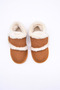 Noelle Girls' and Boys' Fur-Lined Tan Winter Boots - 8