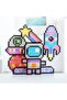 Simbrix Theme Pack Glowing Galactic - 1500+ Brix, Creative STEAM Toy for Ages 5+ - 5