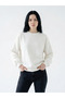 Bisiklet Yaka Basic Sweatshirt