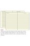 Medium Size (A5), Hard Cover, 251 Pages, Lined Notebook Port Red 359691 - 2