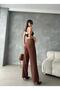 Women's Palazzo Pants Imported Fabric Polyviscose Pleated 2 Buttons High Quality Product Does Not Fade - 3