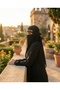 Embroidered Veil, Outer Veil, Hijab Veil, Front-Covering Veil - 6