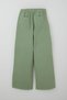 Girl's Gabardine Pants Wide Leg Elastic Waist 10-14 Years Old, Mint Green - 2