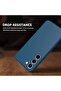 Case Samsung Galaxy A36 5G Case - Dark Blue, Scratch Resistant, Soft Touch, Slim - 4