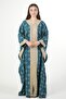 Wide embroidered women's jalabiya