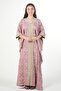 Wide embroidered women's jalabiya