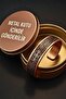 Metal Gift Box – Round Durable Storage Box Jewelry and Bracelet Box - 3