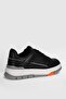 Edwın Black-White Men's Genuine Leather Sports Shoes - 3