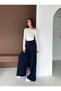 High Waist Wide Leg Modal Pants / High Waist Wide Leg Modal Pants - 2