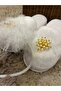 Maternity Slippers and Crown Set, Custom Made with Feather Brooch, Mother Set - 6