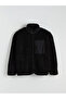 Peak New Season Mock Neck Plush Men's Zippered Sweatshirt - 4