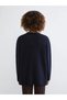 Crew Neck Oversize Women's Knitwear Sweater (W5) - 4