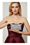 Silver Platinum Full Crystal Stone and Metal Frame and Evening Dress Bag Wedding Engagement Graduation