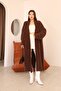 Women's Fuzzy Soft Long Knit Cardigan