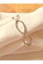 Infinity Steel Handcuff Bracelet - Silver