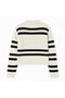 Polo Neck Striped Trend Sweater - 8