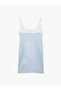 Blue Crew Neck Skinny Fit Dress 5Sak80347Pw - 5