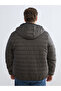 Sparkling Choices from Shining Store Plus Size Standardfit Hooded Men's Puffer Coat - 6