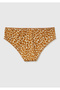 Women's camel patterned slip panties - 2