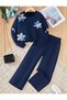Girl's Esortman Suit with Bow Detail, Ages 3-14