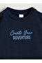 Vizyon New Season Crew Neck Printed Boys' Set 2-Piece - 6