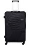 Hard Side ABS 4-Wheel Spinner Luggage Set (20/24/28/32) - (4-Piece, Black) - 2