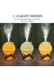 YU WELL Modern Lark 330ml Air Humidifier with 3-Light LED Night Lamp & Essential Oil Diffuser - 4