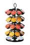 4-Layer Stainless Steel Coffee Capsule Storage Rotating Rack
