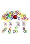 1 Pack Of 72 Assembled Ring Toys - Assembled At Will, Educational Kids Toy - 2