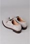 Seç 2584 Genuine Leather Women's Shoes Gray Suede - 4