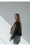 Women's Crop Blazer Jacket – Double Breasted Modern Fit - 6