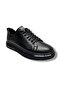 Special 1224-1-26 Genuine Leather Anatomical Men's Shoes Black - 2