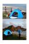 Automatic Pop-Up Tent For 3-4 People, Waterproof, Blue - 5
