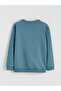 Boy's Thick Sweatshirt with Crew Neck - 4