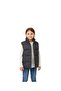 Children's Quilted Inflatable Vest – Cold and Waterproof Winter Model Black, Cream, Pink - 3