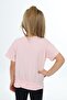 Girls' Crew Neck Short Sleeve Elastic T-Shirt - 4