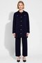 Women's Bottom Top Corded Fabric Knitwear Set Polo Neck Cardigan and Wide Leg Pants Two-Piece Combination Set Comfortable - 5