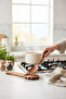 Acacia Countert Top Dirty Spoon Rest/Dirty Spoon Holder/Dirty Ladle Rest - 3