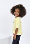 Girl's Printed Crew Neck Short Sleeve T-Shirt - 3