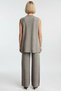Women's Bottom-Top Button Detailed Knitwear Vest and Wide-Leg Pants Set, Comfortable and Stylish for All Day Wear - 6