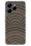 Spark 40 4g (Km5N) Case Patterned Silicone Printed Cover Matte Mandala