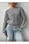 Knitwear Knitted Soft Women's Crew Neck Sweater - 3