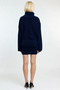 Women's Top and Bottom Set with Turn-Down Collar, Zipper, Short Knit Top and Ribbed Mini Skirt, Comfortable Winter Style - 6