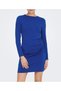 Rochie scurta, Albastru