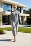 Women's Bottom Top Relaxed Fit Long Sleeve Crew Neck Knitwear Maxi Dress Winter Season Comfortable and Design - 3