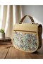 Authentic Mosaic Pattern Velvet Cover Women's Shoulder Bag - 5