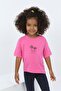Girl's Printed Crew Neck Short Sleeve T-Shirt