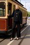 Women's Bottom Top Knitwear 3-Piece Set Mock Neck Blouse Low Sleeve Cardigan Wide Leg Pants Functional Modern - 4